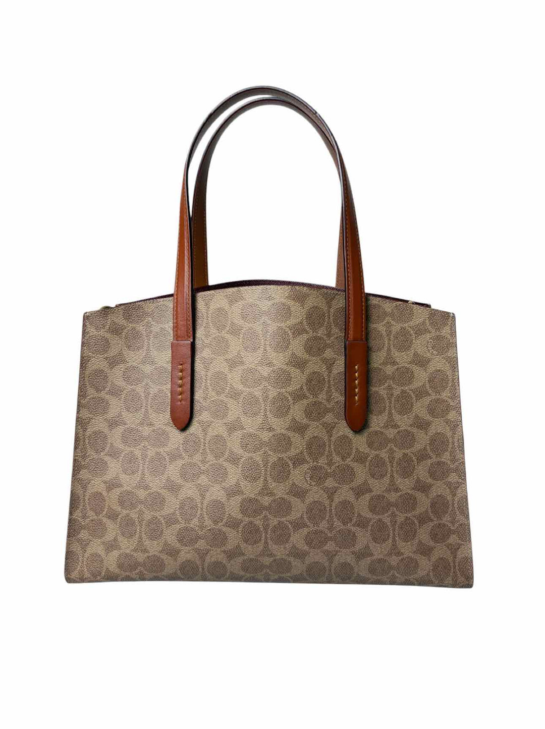 Coach Charlie Carryall Coated Canvas Monogram Tote