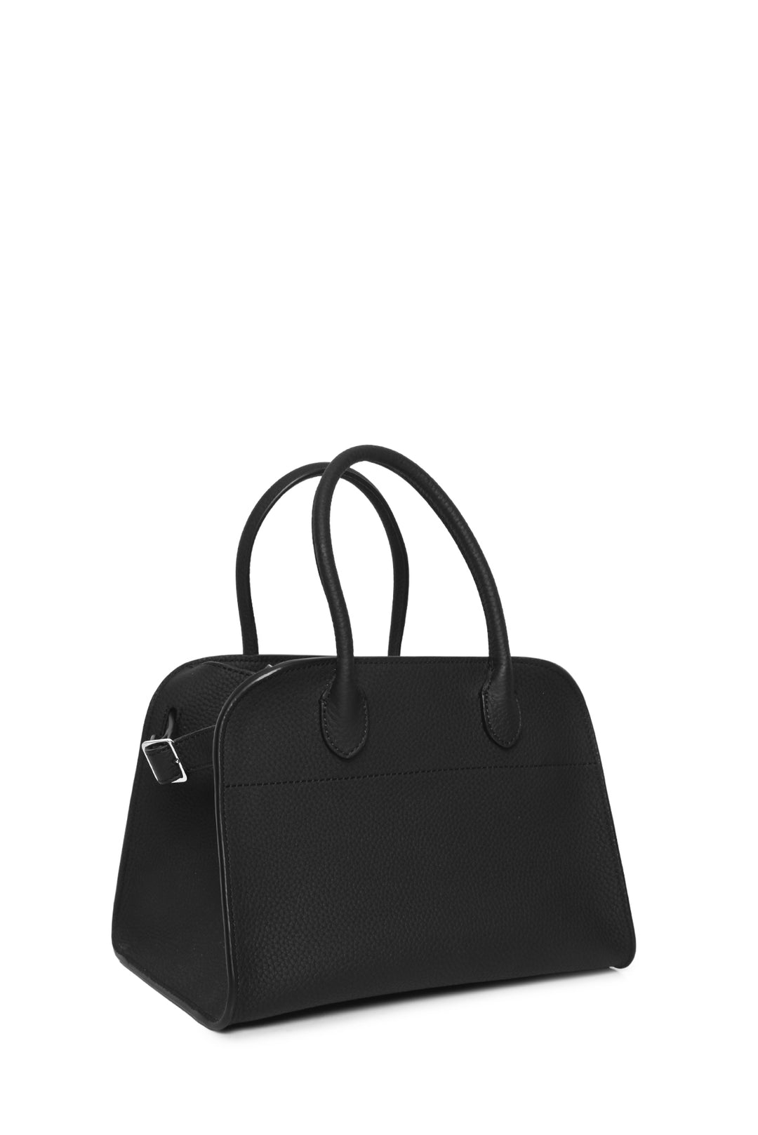 The Row Matte Grained Calfskin Soft Margaux 10 Purse