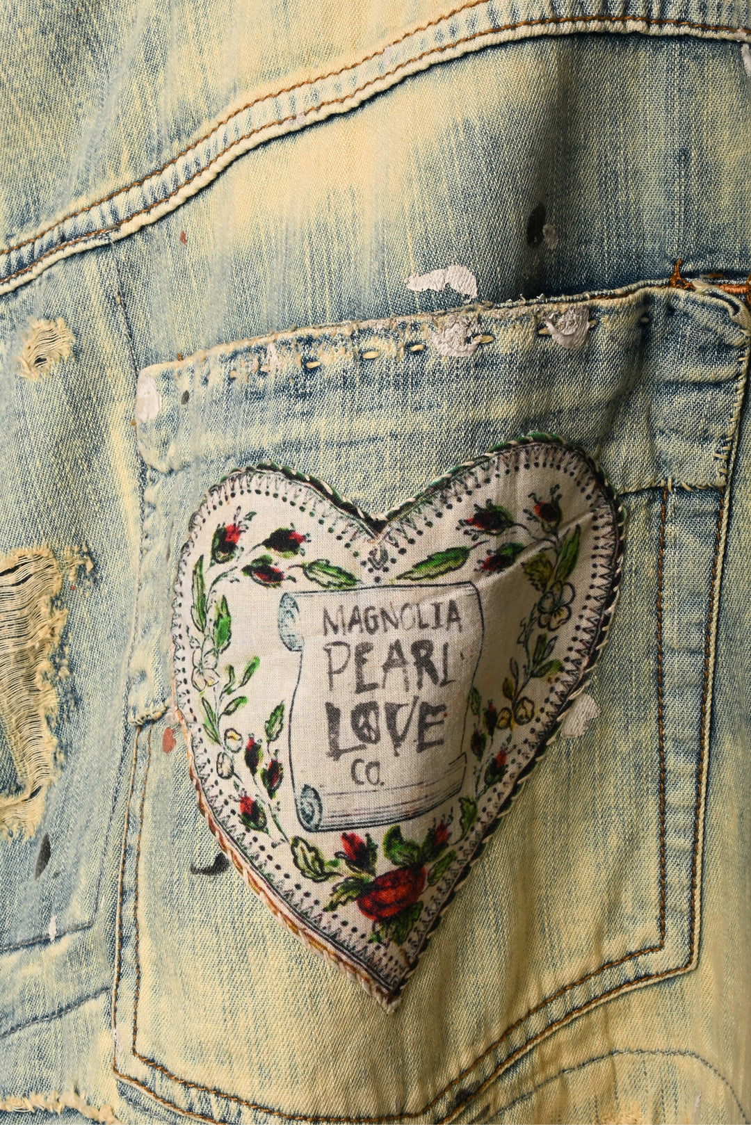 Magnolia Pearl Size OS Distressed Jeans