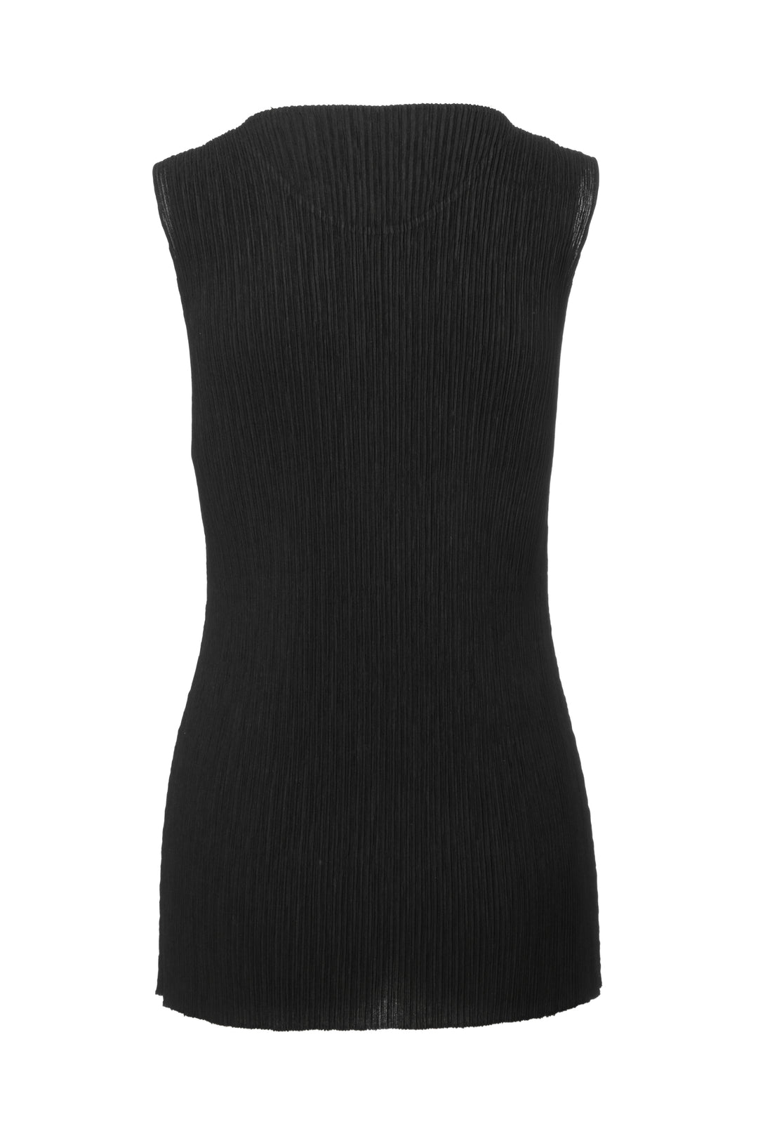 Issey Miyake Size 3 Sleeveless Pleated Tops