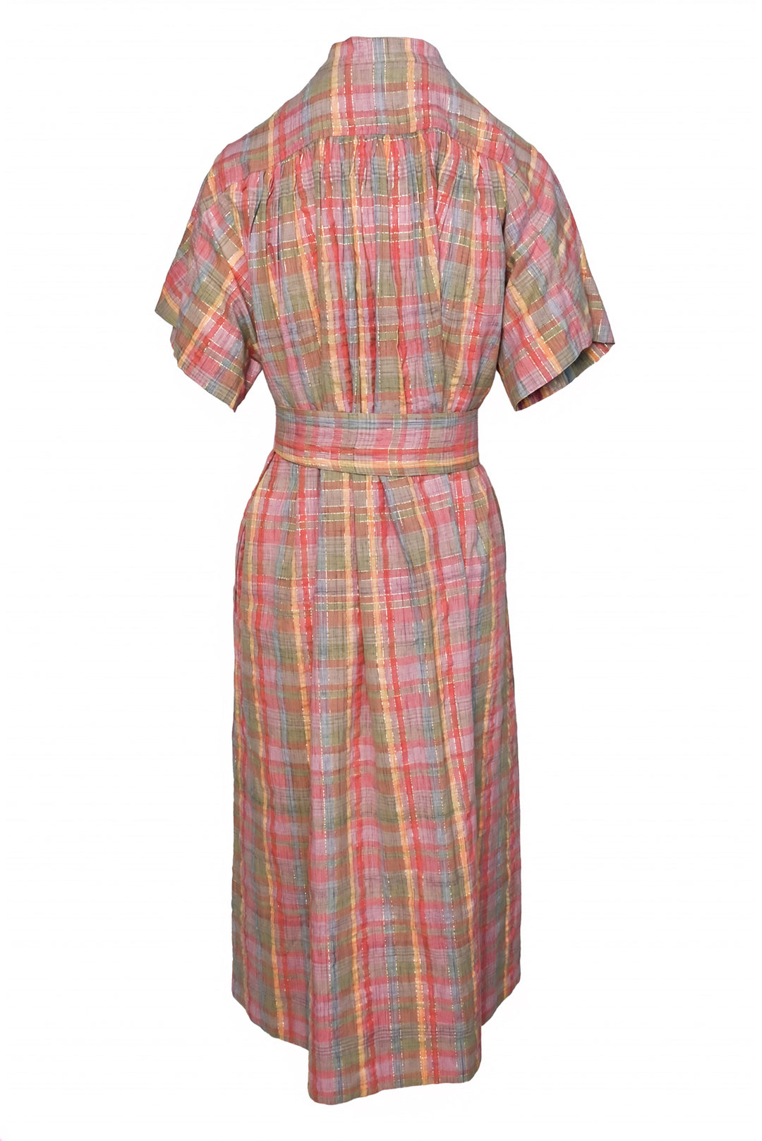 Vanessa Bruno Size M Plaid Ciao Dress
