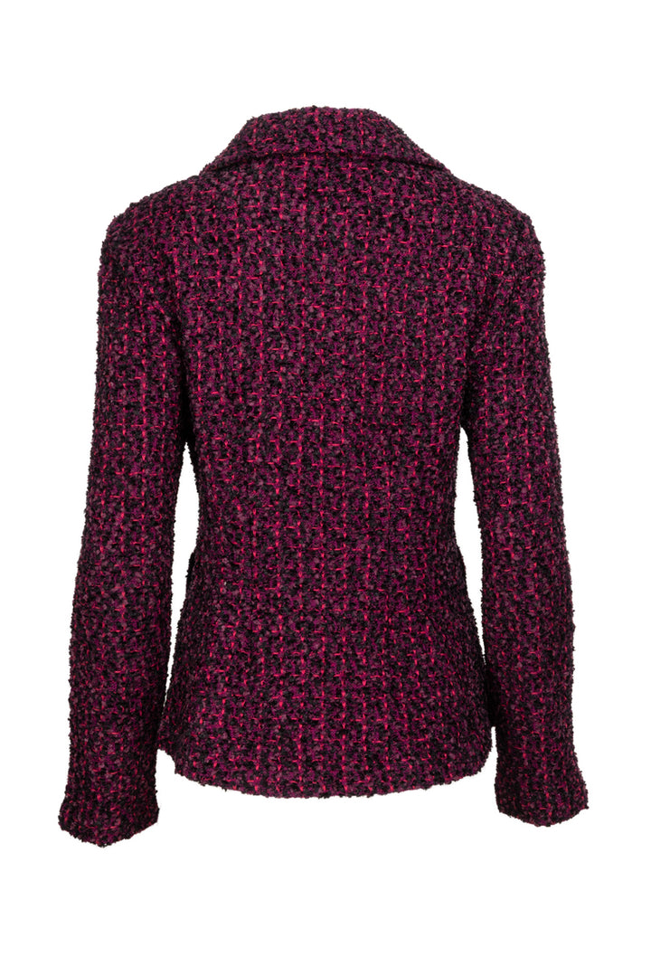 St. John Couture Size 10 Tweed Button-Up Jacket