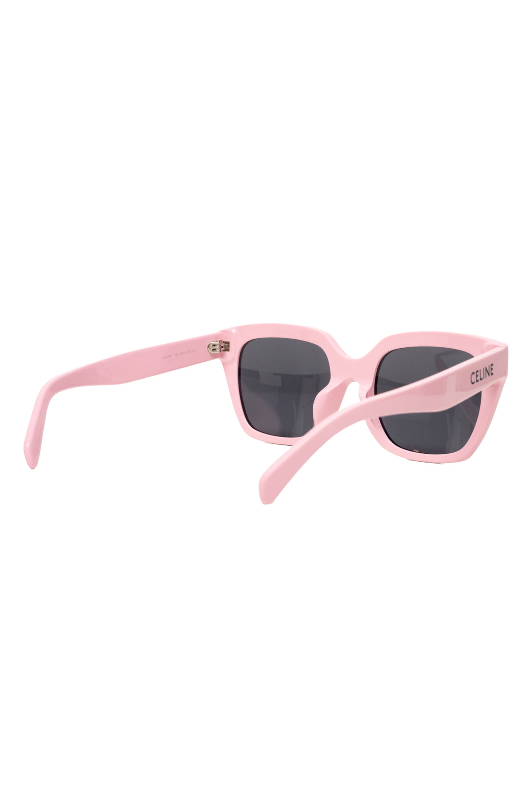 Celine Logo Monochroms Butterfly Square Sunglasses
