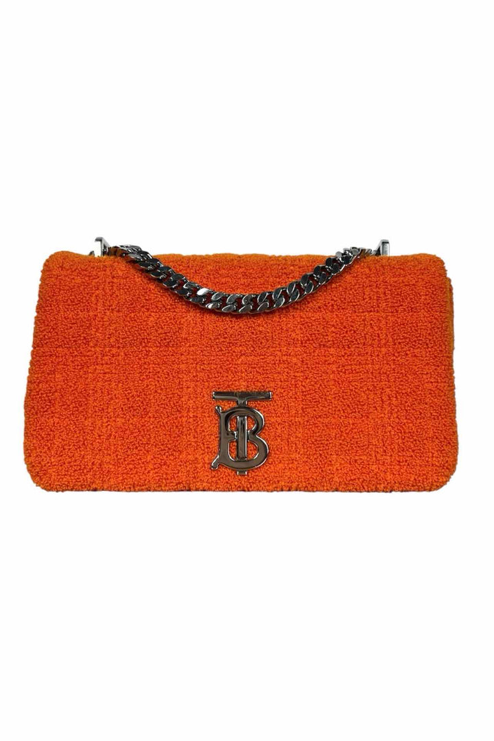 Burberry Small Lola Terry Cloth shoulder bag