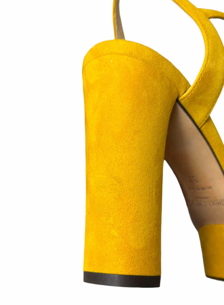 Jimmy Choo Size 37 Platform Suede Sandals