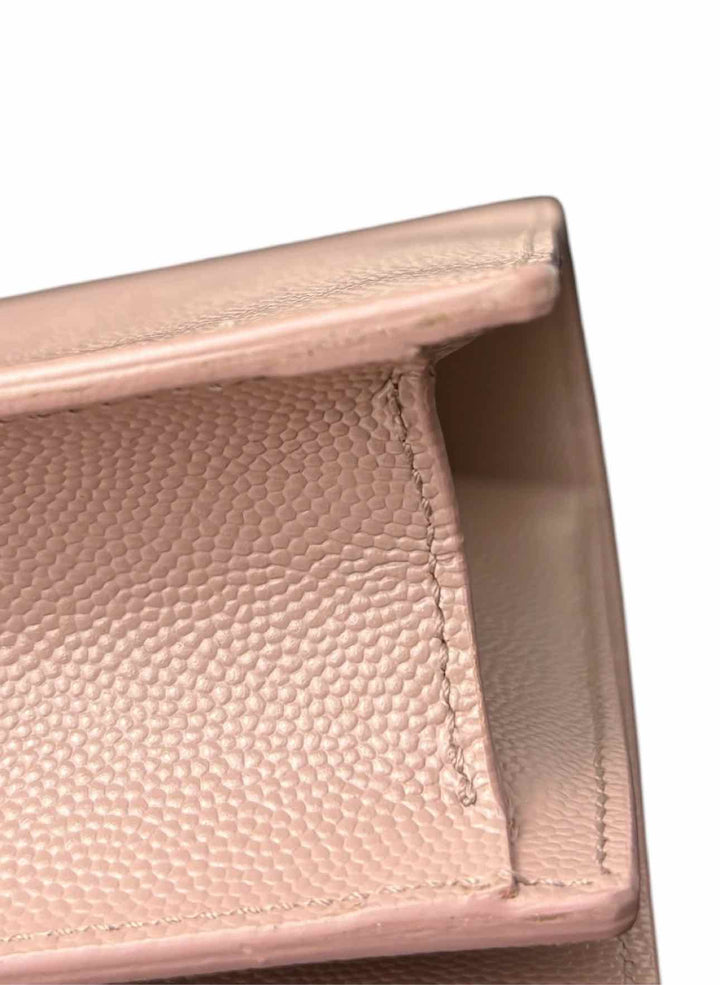 Saint Laurent Kate Classic Grain de Poudre Monogram Clutch