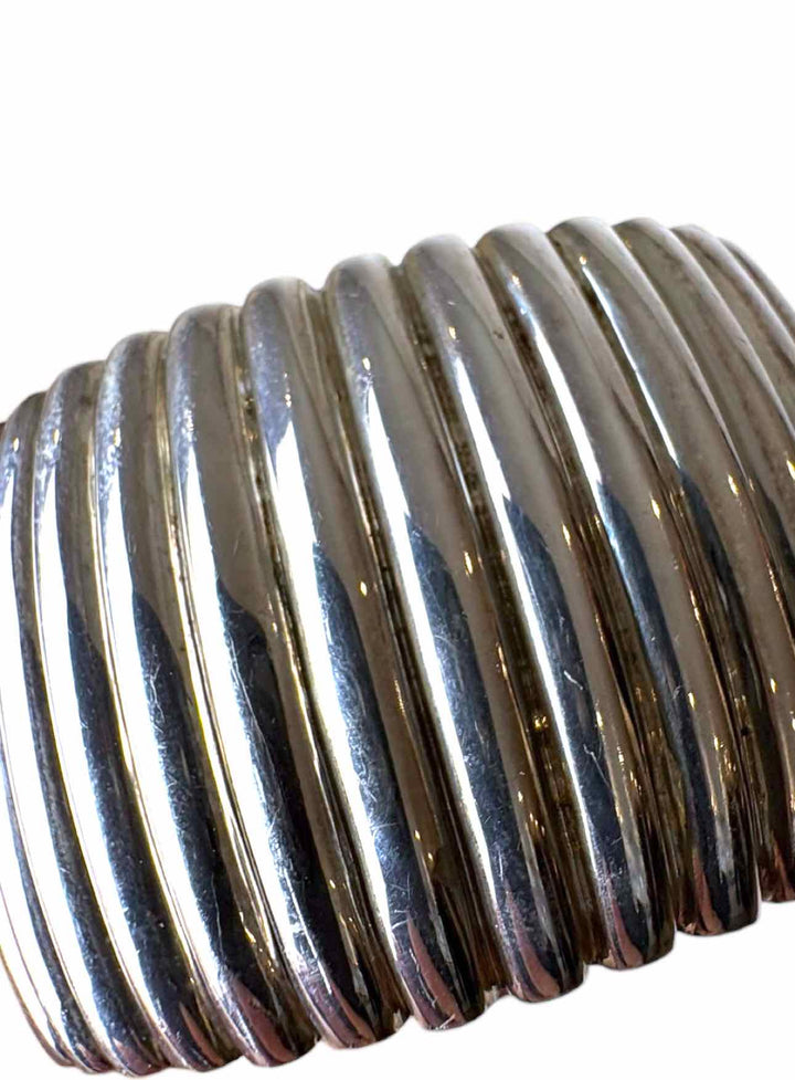 John Hardy Sterling Silver Wide Bedleg Cuff Bracelet