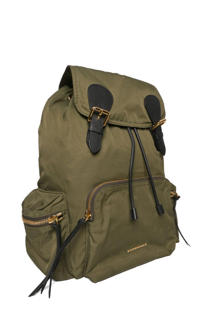 Burberry Rucksack Nylon Leather-Trimmed BackPack