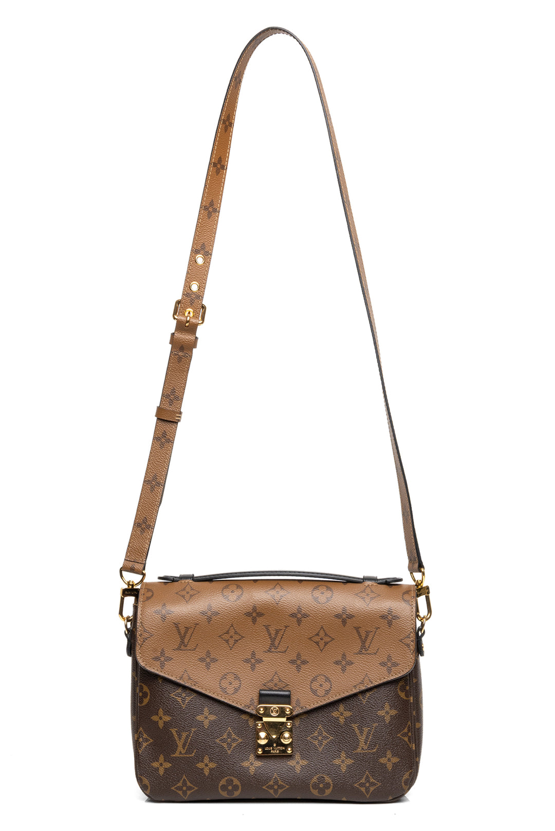 Louis Vuitton 2018 Monogram Reverse Pochette MÃ©tis Shoulder Bag