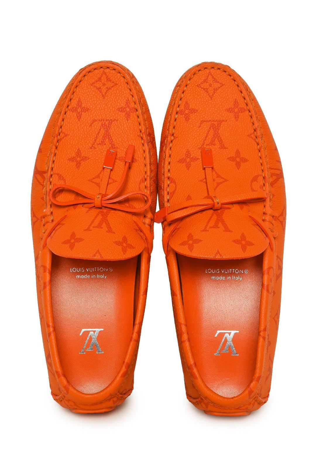 Louis Vuitton Men's Size 7 Monogram LV Driver Moccasin Loafers