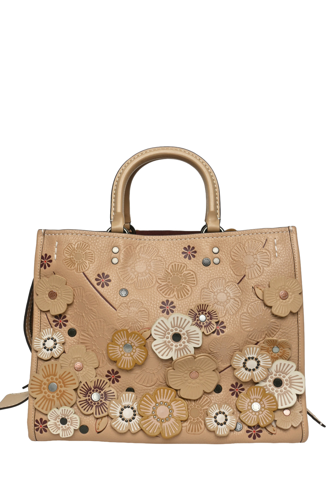 Coach 1941 Tea Rose Applique Rogue Shoulder Bag