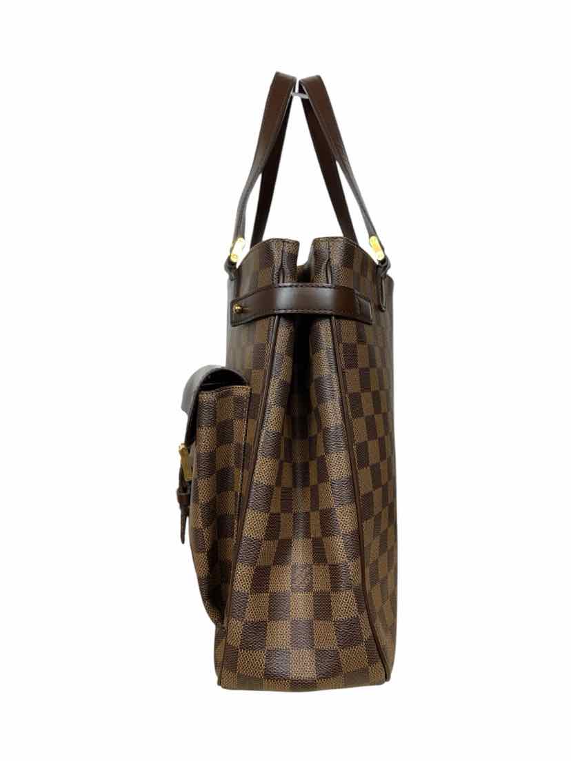 Louis Vuitton 2005 Damier Ebene Uzes Tote