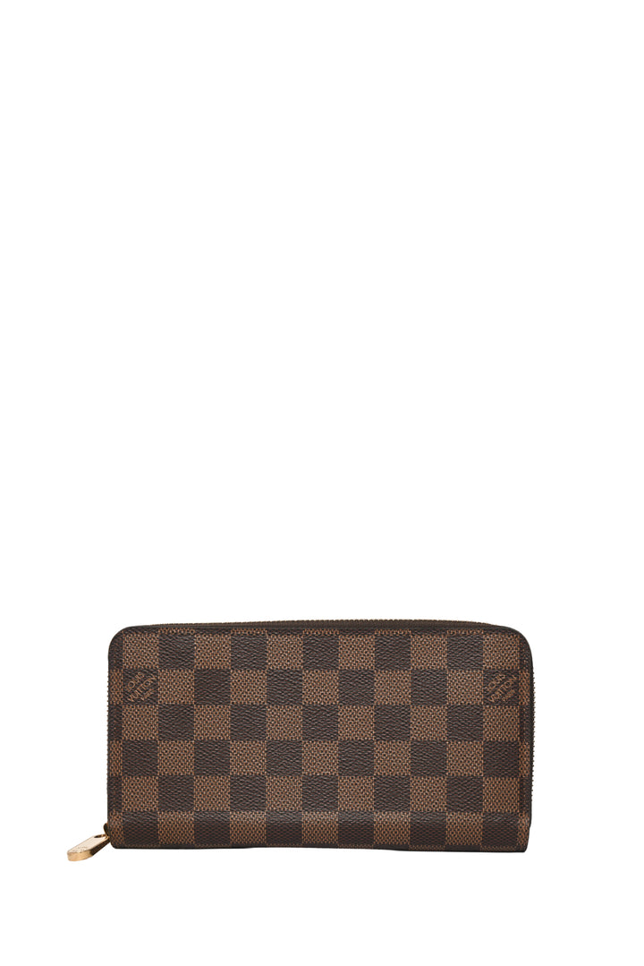Louis Vuitton 2021 Damier Ebene Zippy Wallet