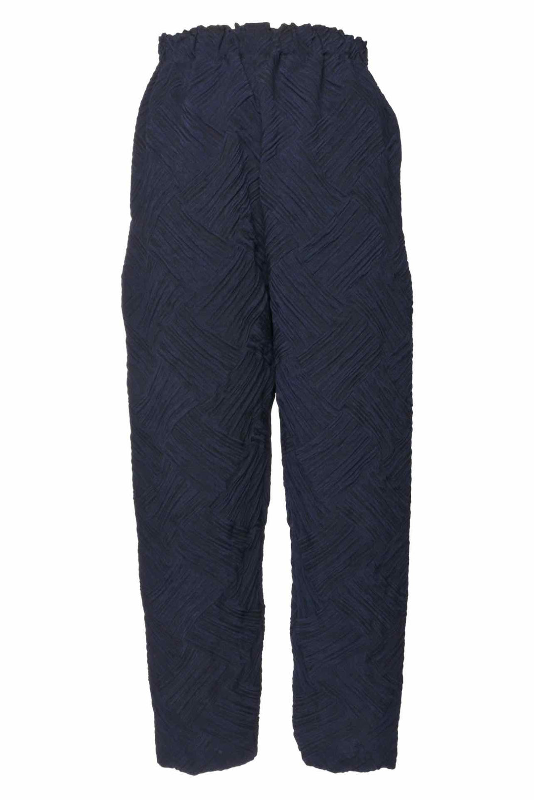 Issey Miyake Size 2 Cross Stroke Slim Pants
