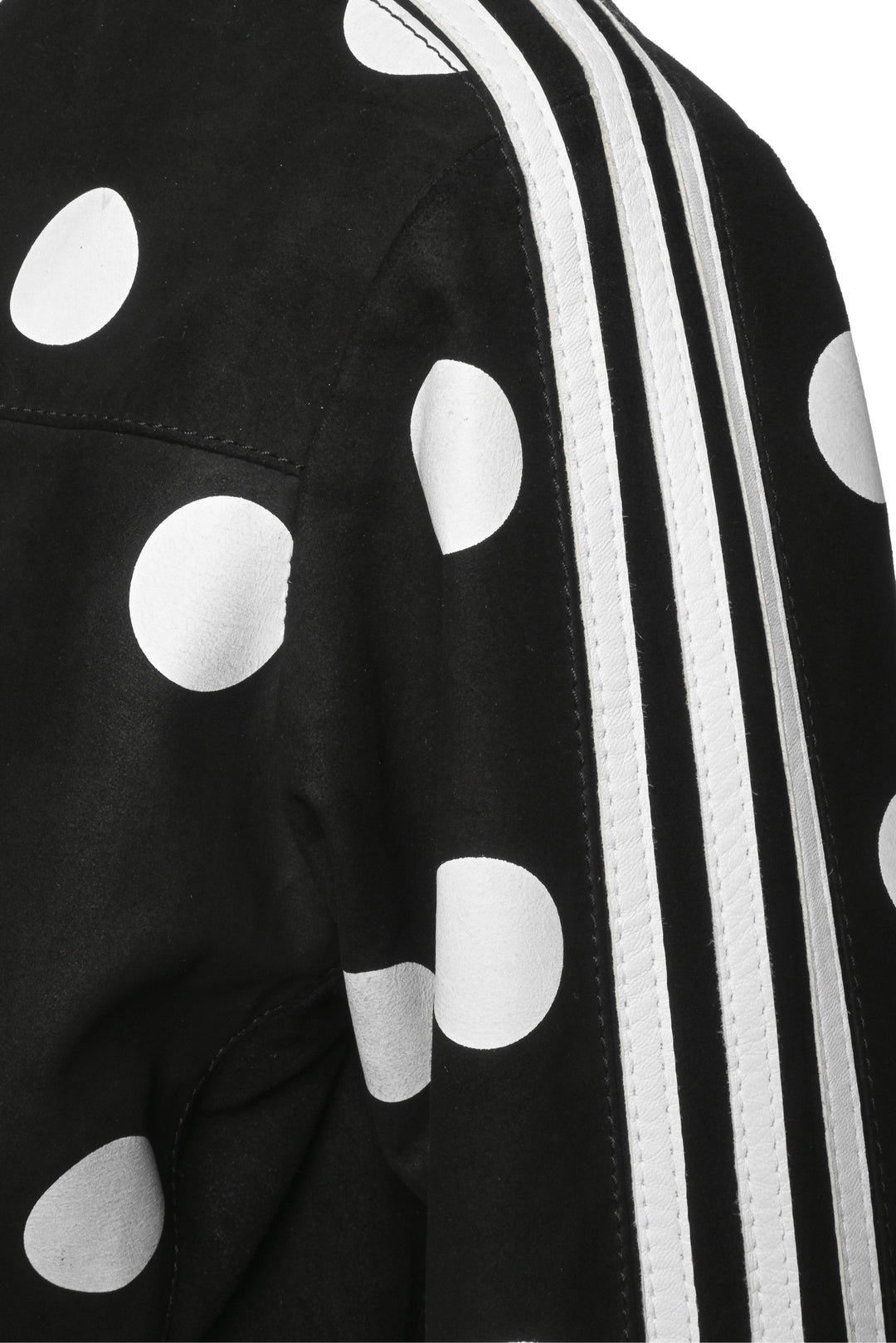 Adidas x Pharell Special Edition Goat Leather Polka Dot Size S Jacket