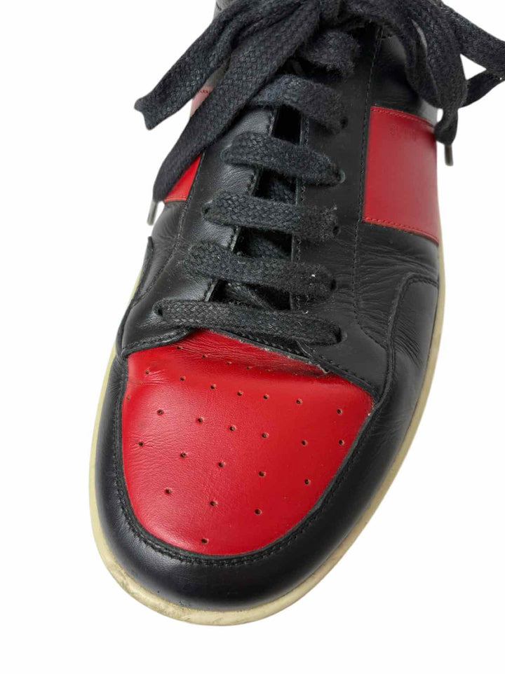 Saint Laurent Size 42 Men's Court Classic Low Sneakers SL/10 Sneakers