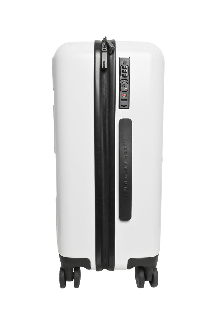 Off White Arrow Trolley Suitcase