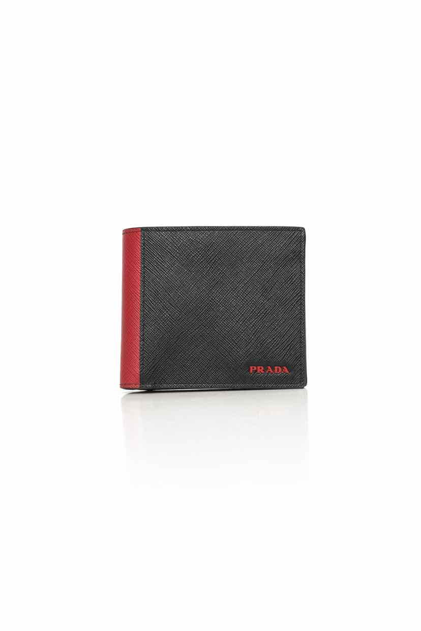 Prada Saffiano Leather Bifold Wallet