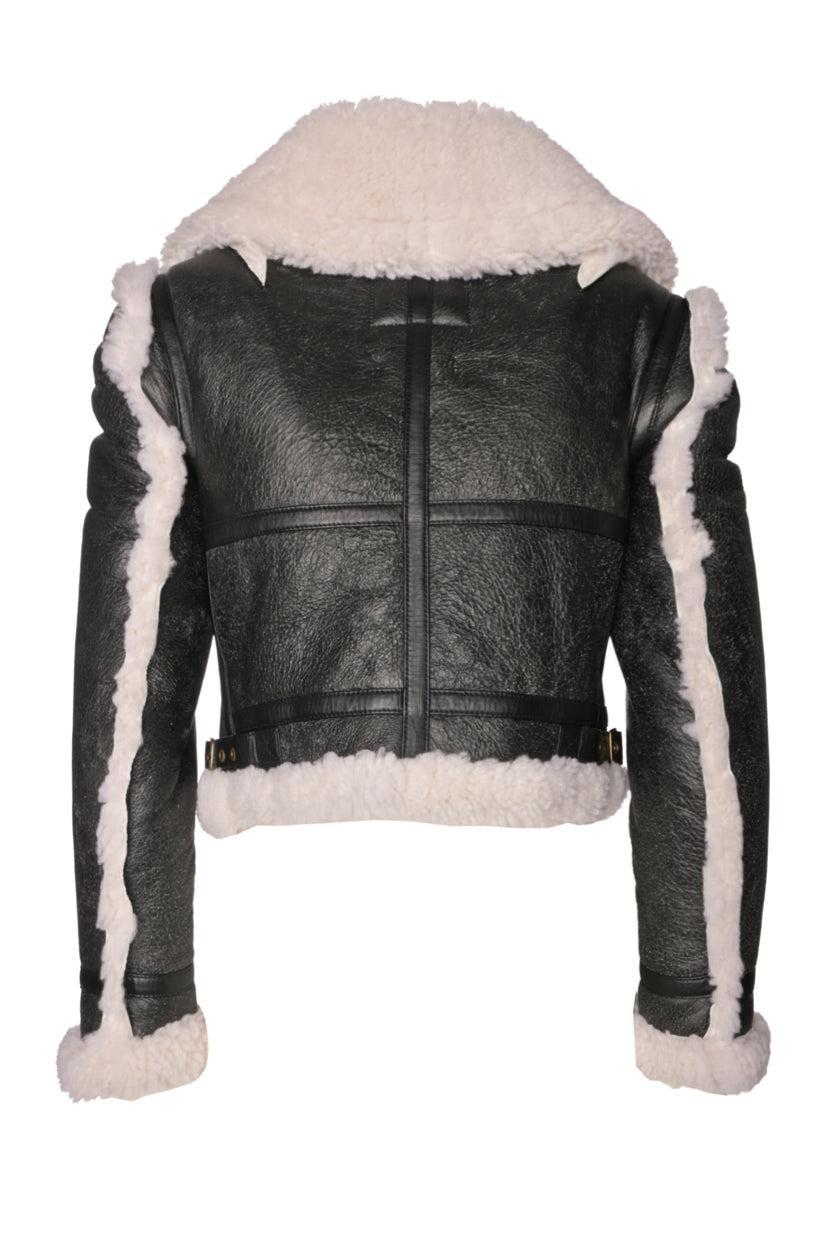 R13 Size M 2023 Shrunken Flat Sleeve Aviator Jacket