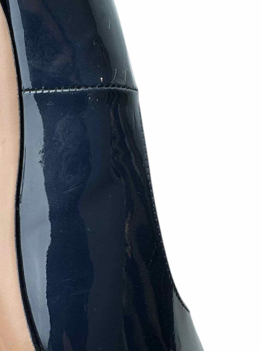 Prada Size 38.5 Patent Leather Pumps