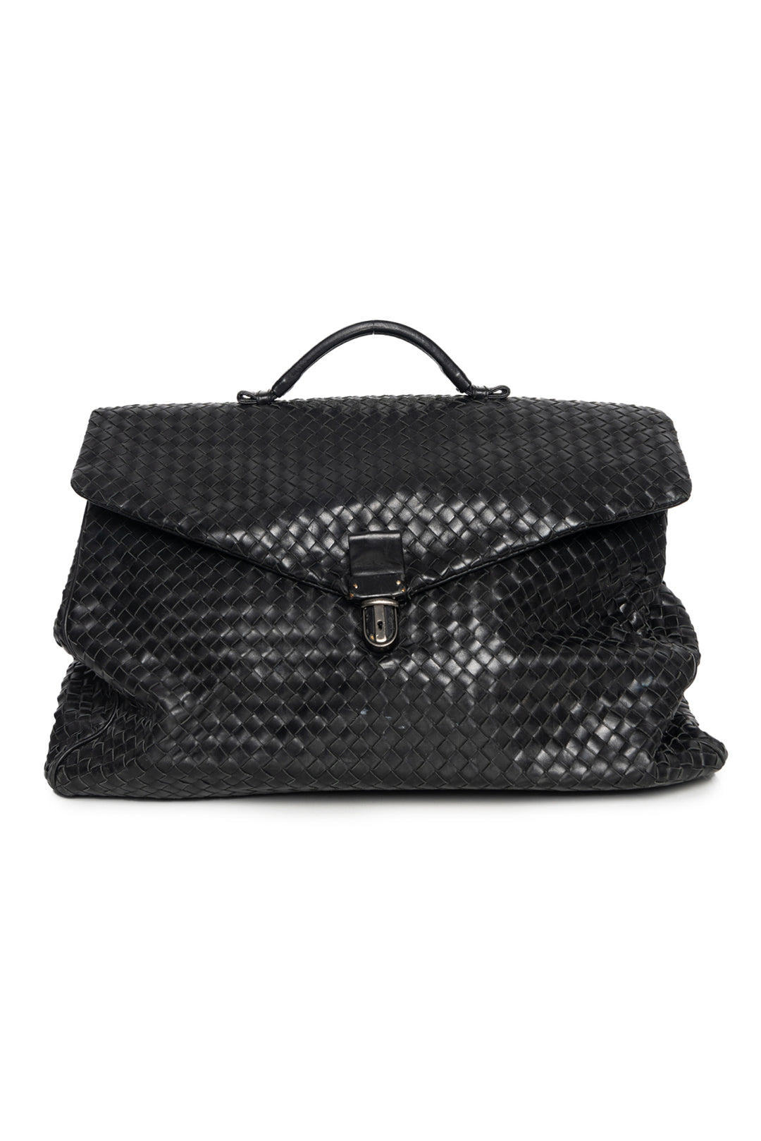 Bottega Veneta Intrecciato Leather Briefcase