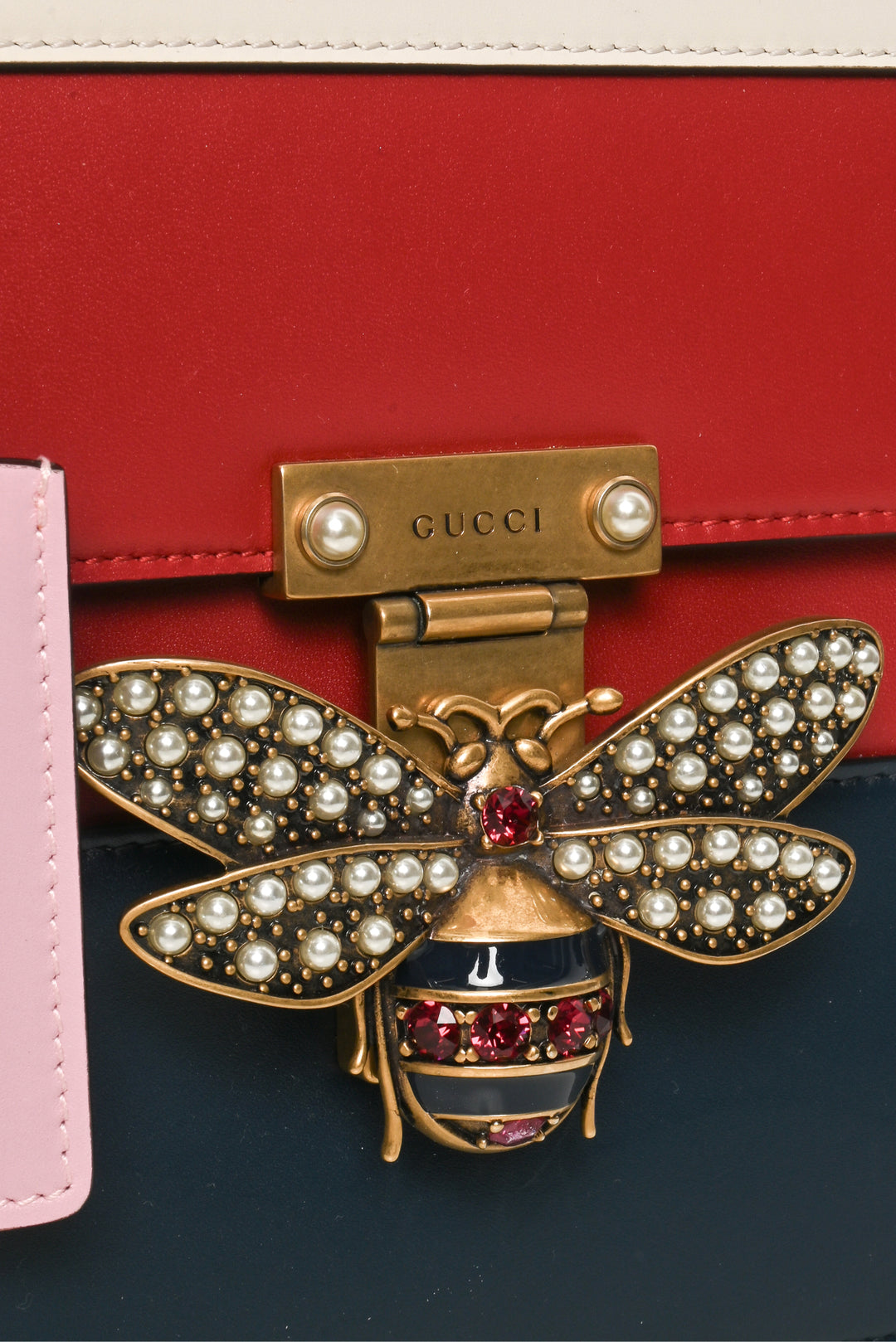 Gucci Sylvie Web Small Queen Margaret Top Handle Bag