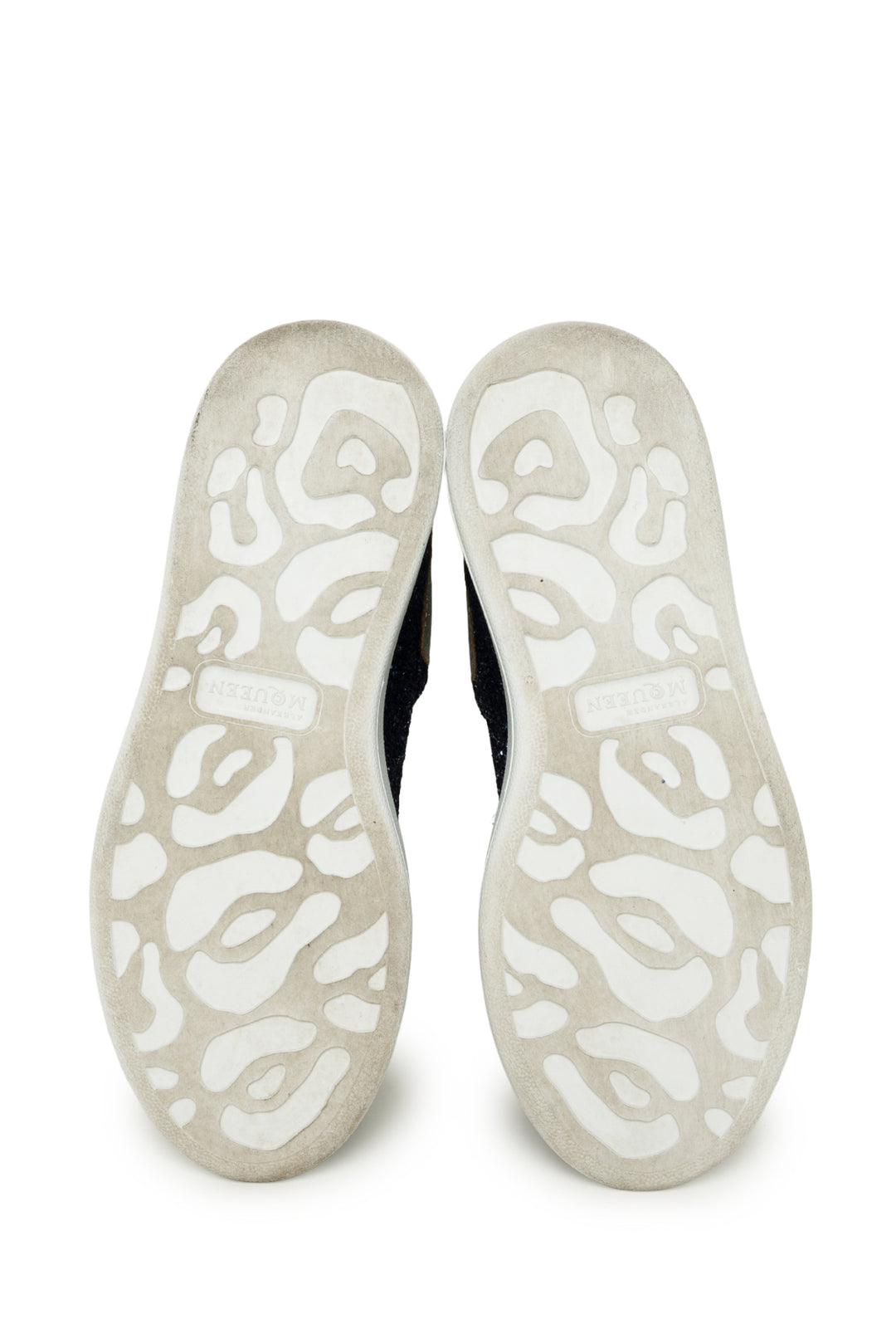 Alexander Mcqueen Size 35 Oversized Glitter Sneaker