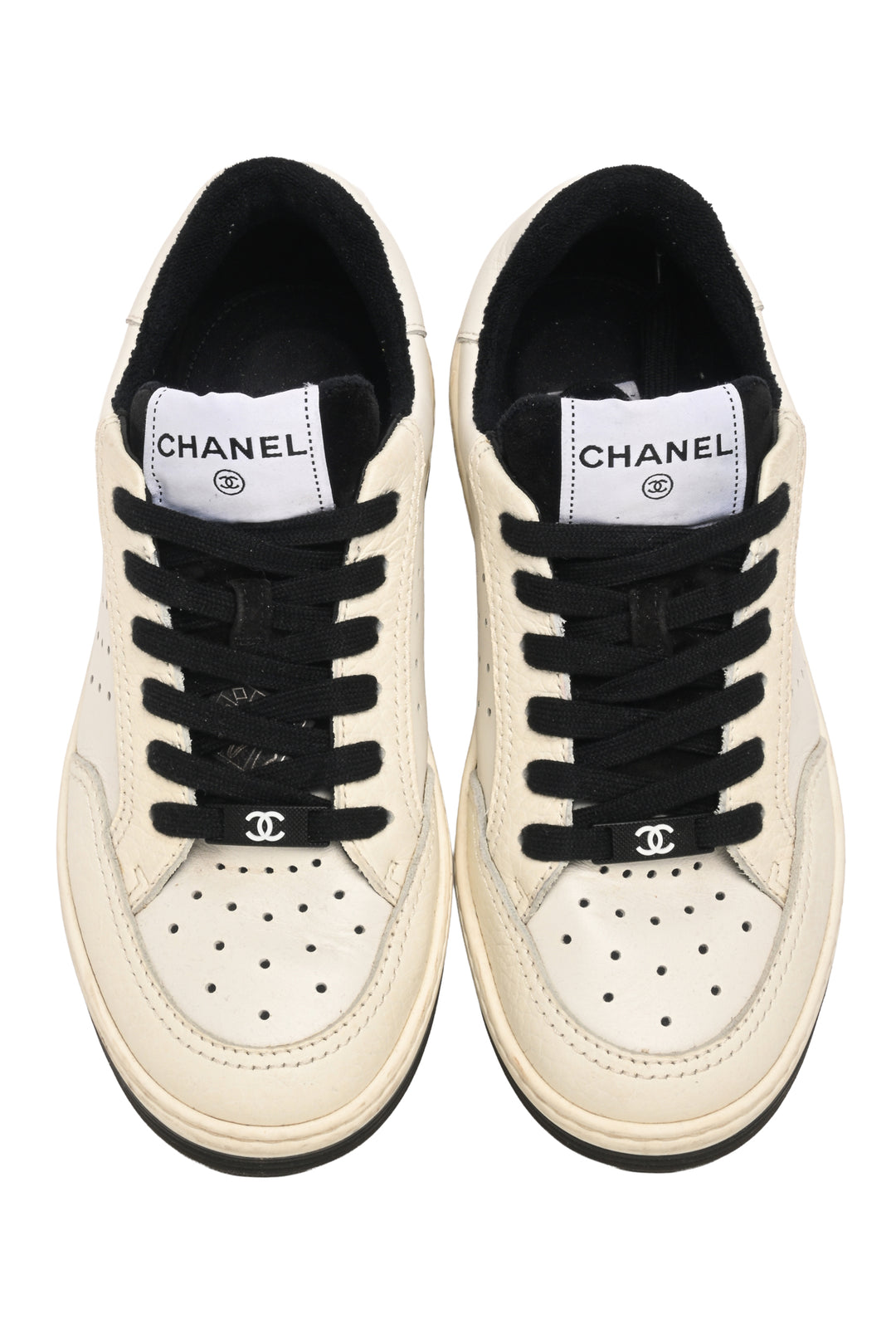 Chanel Size 36 Interlocking CC Logo Sneaker