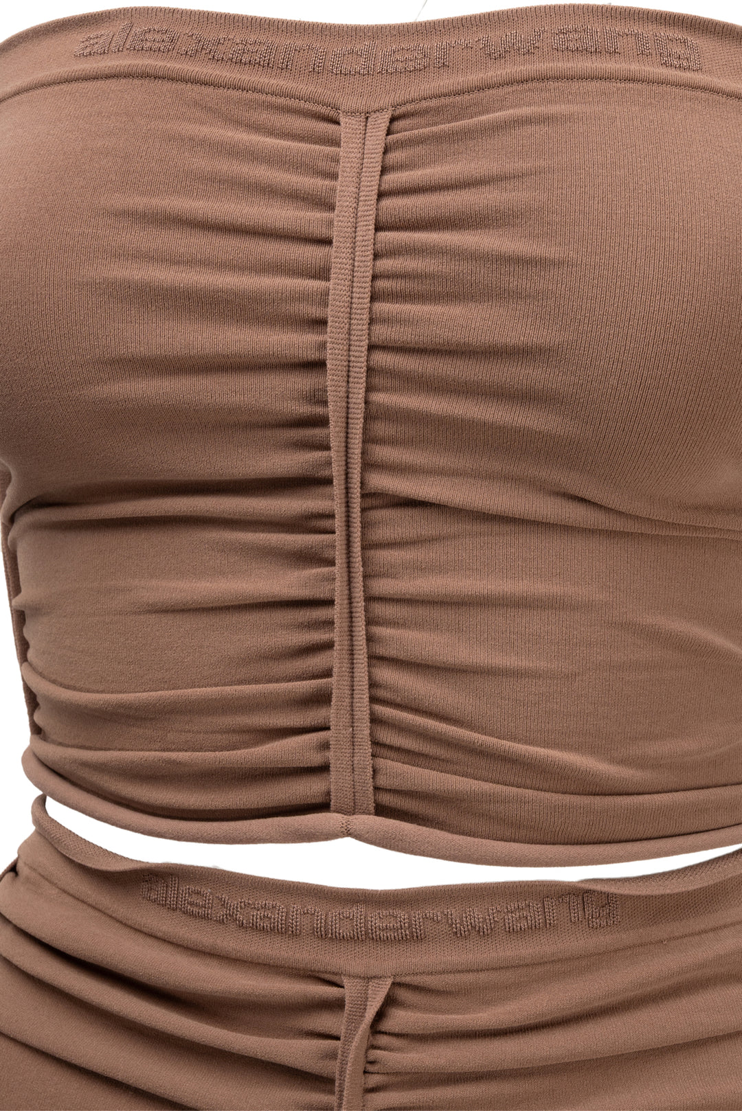 Alexander Wang Size XS/S Ruched Tube Top & Pencil Skirt Set
