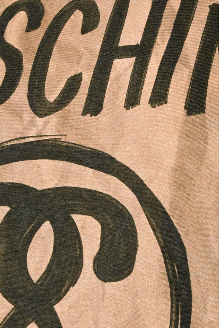 Moschino Size XXS Logo Print Bag T-Shirt