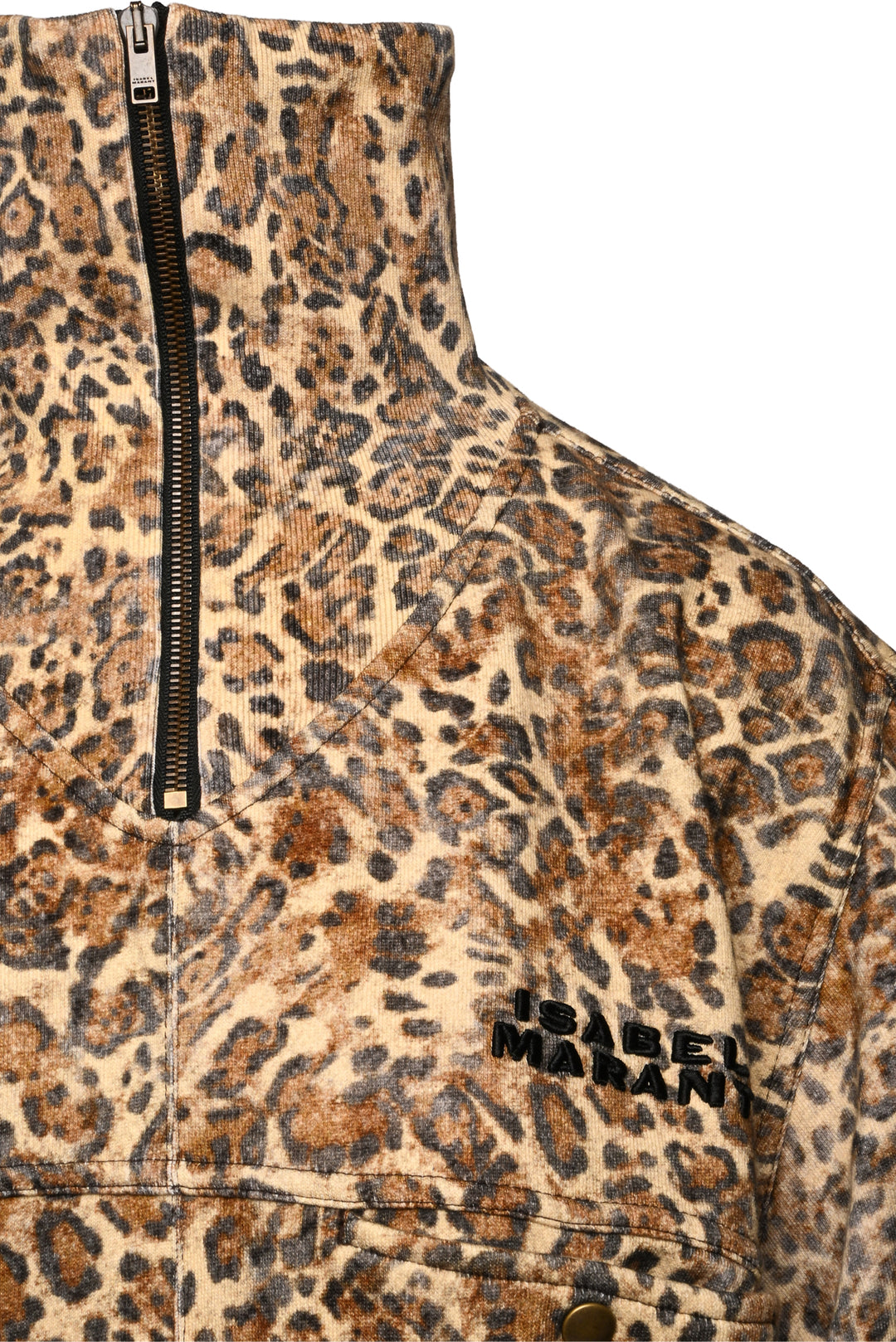 Isabel Marant Size 34 Wilda Leopard-Print Sweatshirt
