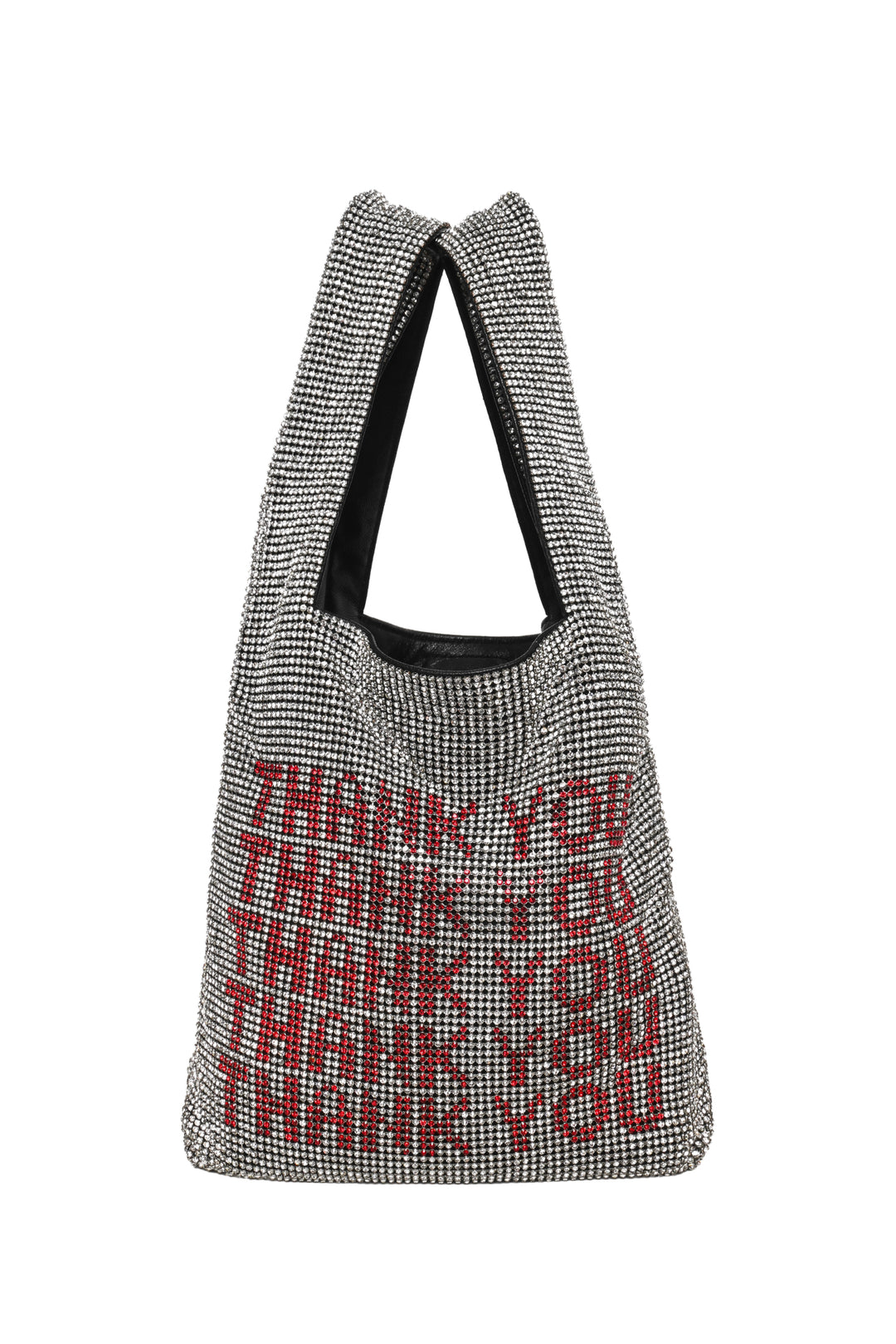 Alexander Wang Crystal Wanglock Thank You Mini Shopper Tote
