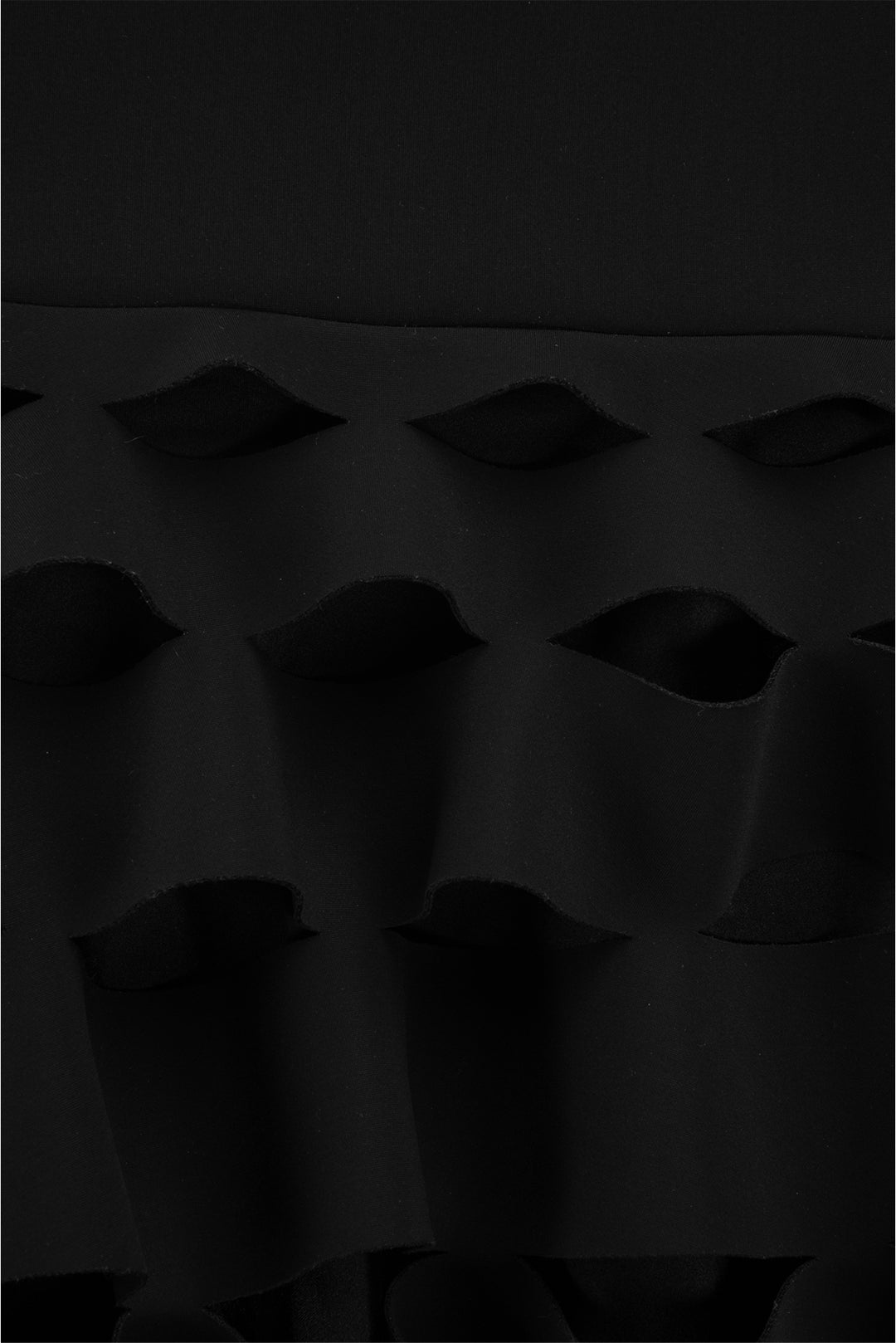 Dion Lee Size 4 Slash Ruffle Mini Skirt