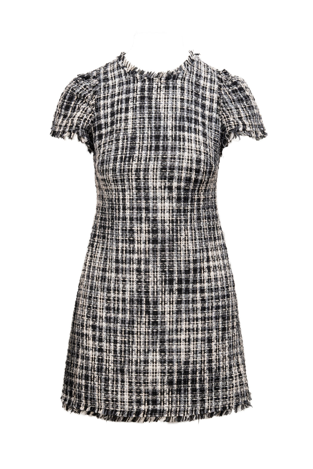 Kate Spade Size 0 Fringe Edge Tweed Coat & Dress Set