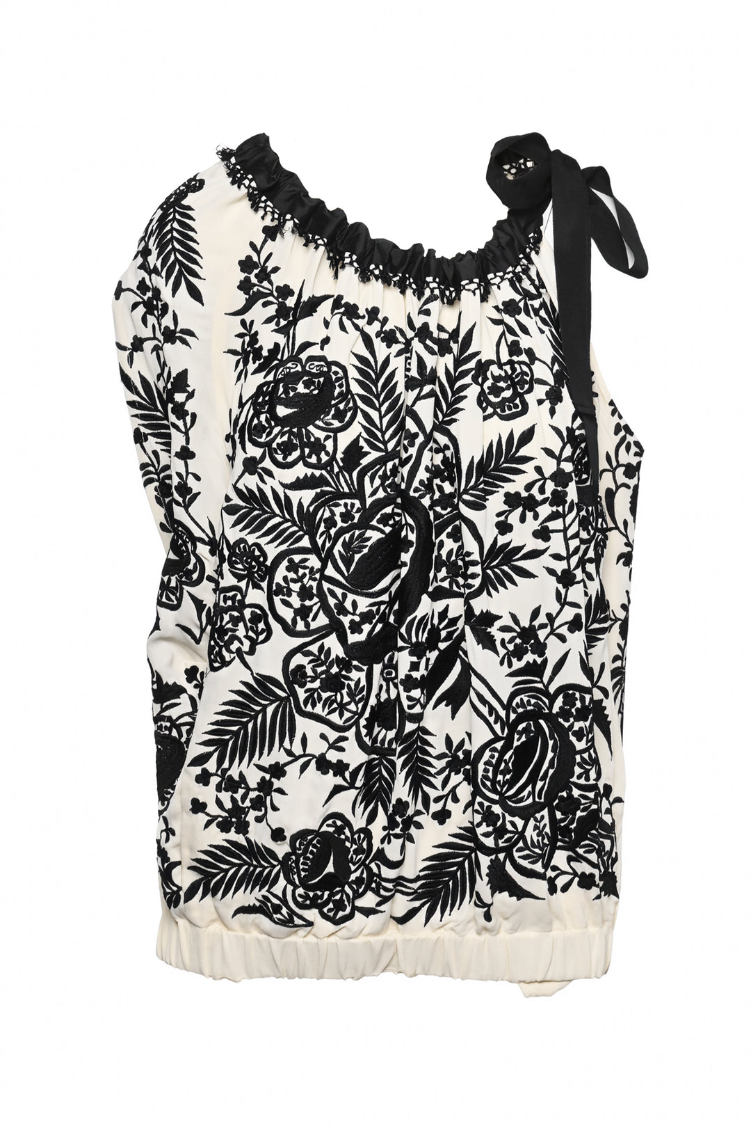 Dries Van Noten Size 36 Embroidered Tank Top