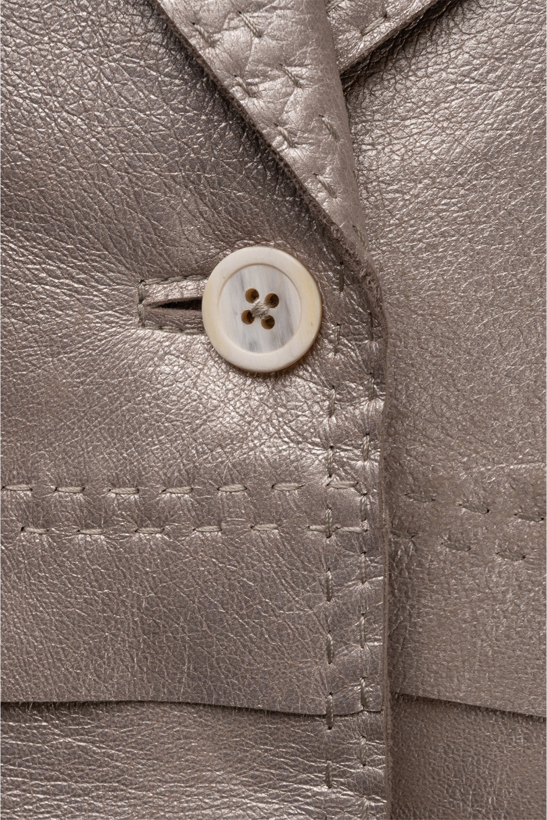 Elie Tahari Size XL Leather Blazer