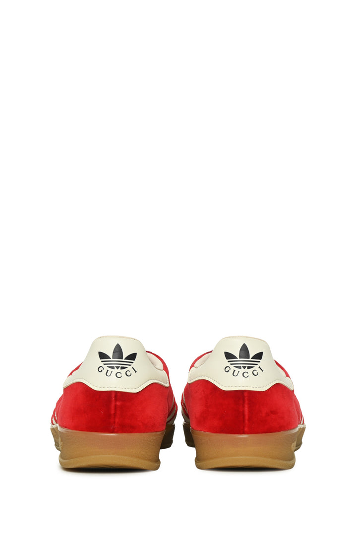 Gucci x Adidas Size 8 Velvet & Suede Gazelle Sneaker