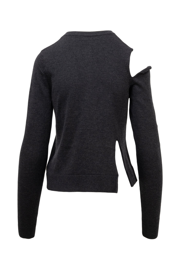 ADER Size 2 2021 Cut Out Wool Cardigan