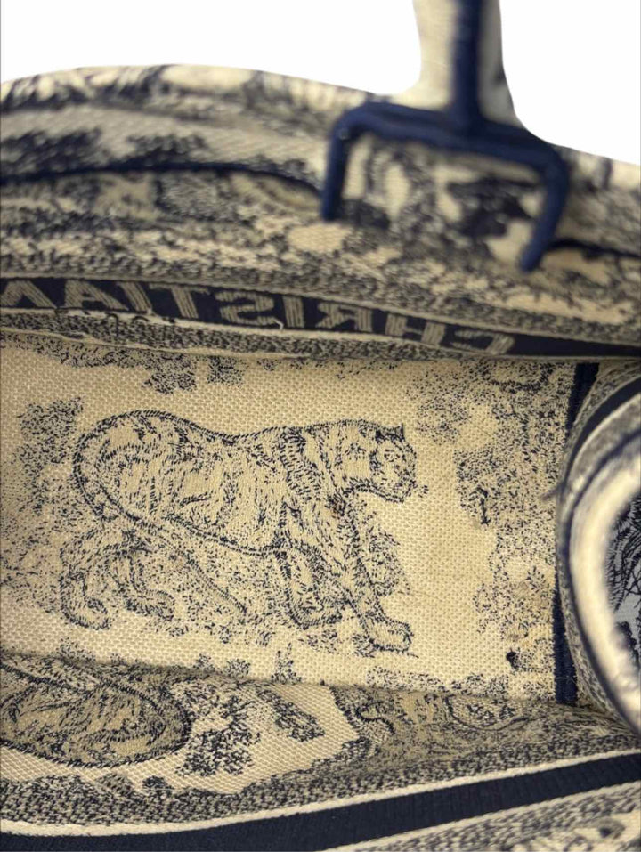 Dior Book Tote Toile de Jouy Medium