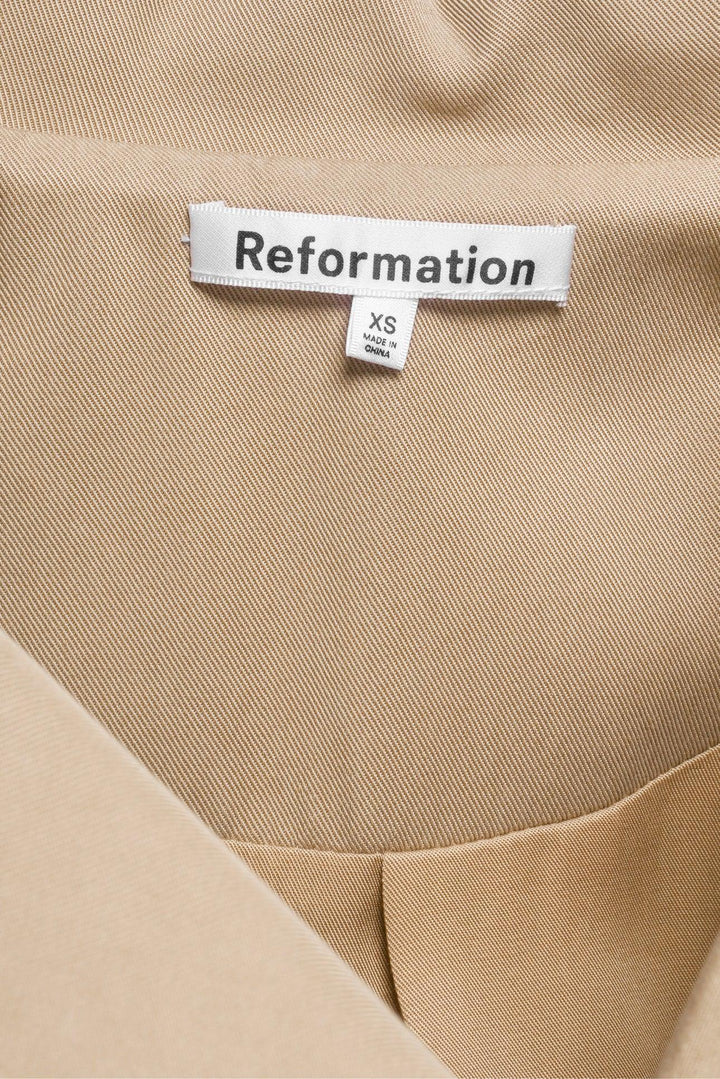 Reformation Size XS Trench Coat