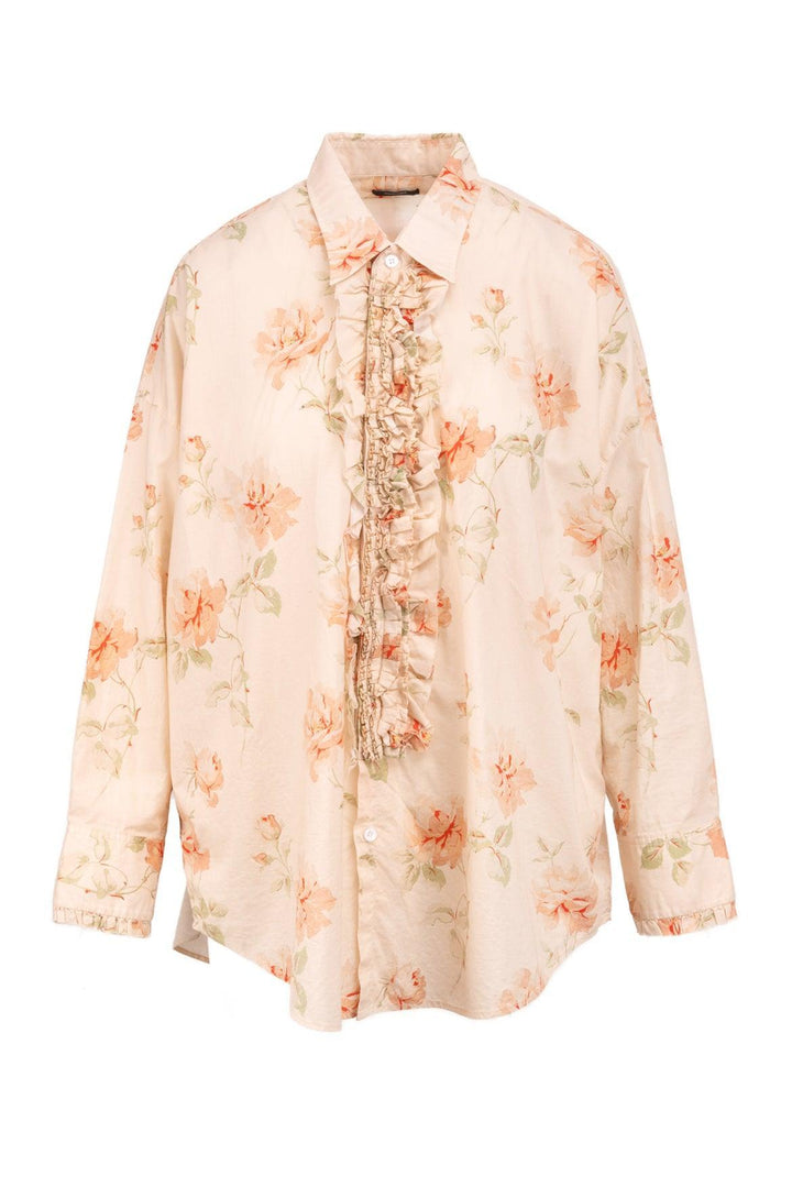 R13 Size XXS Drop Neck Tuxedo Shirt