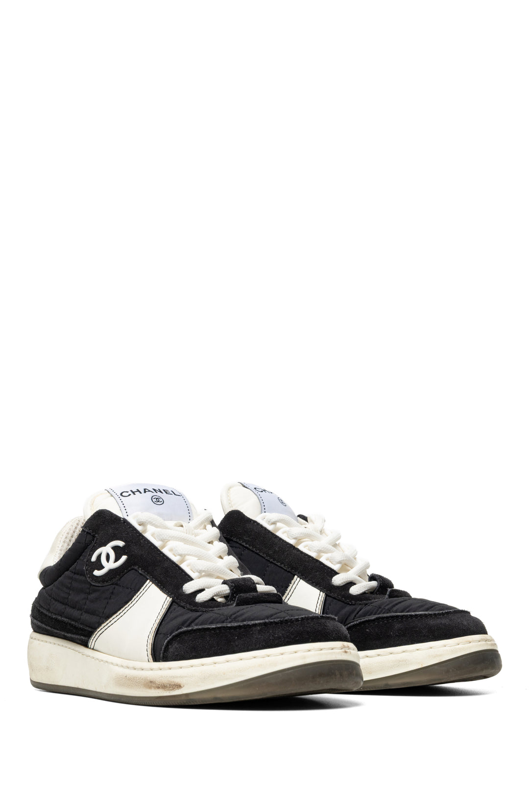 Chanel Size 36 Interlocking CC Quilted Sneaker