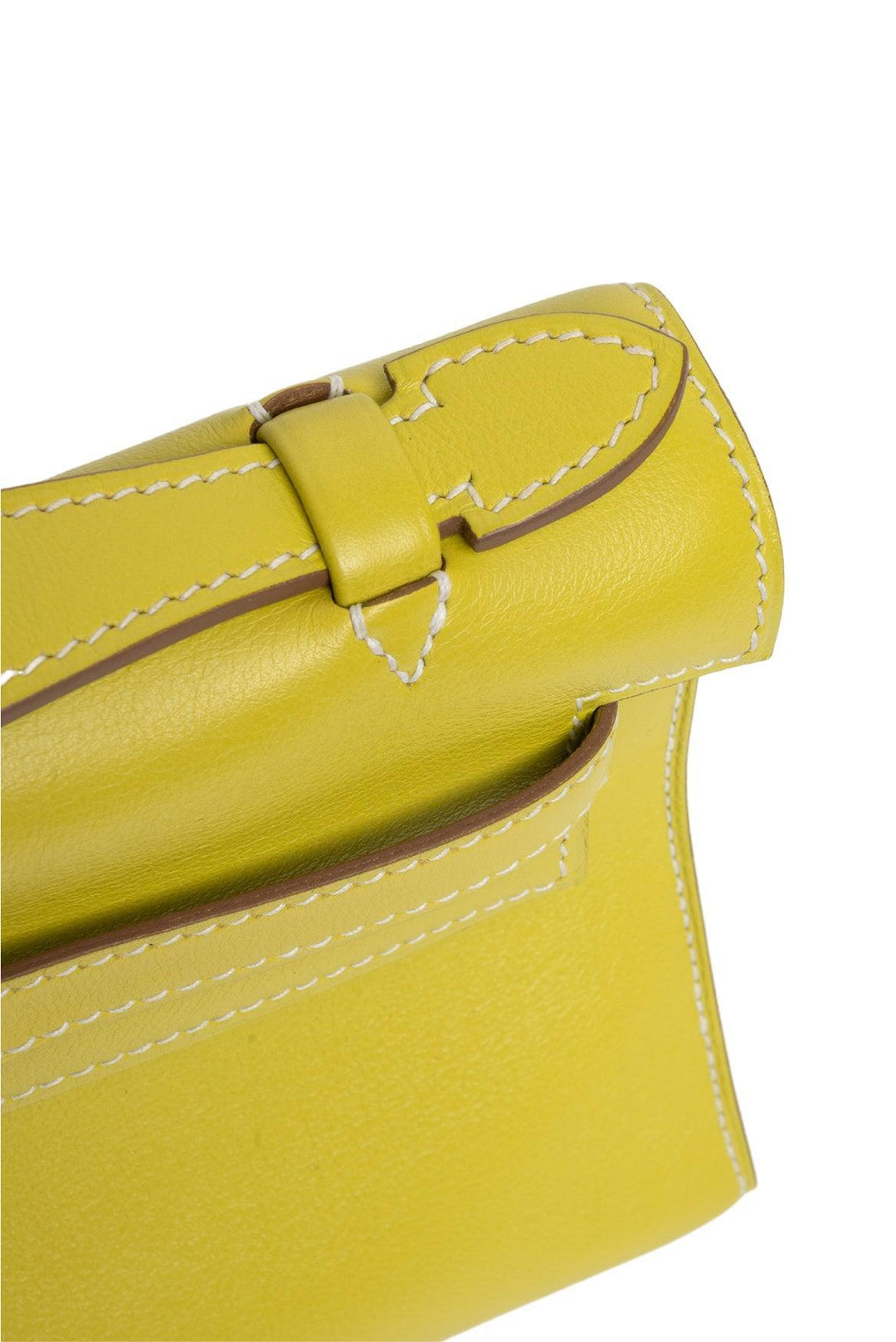 Hermes 2011 Swift Leather Kelly Pochette Clutch