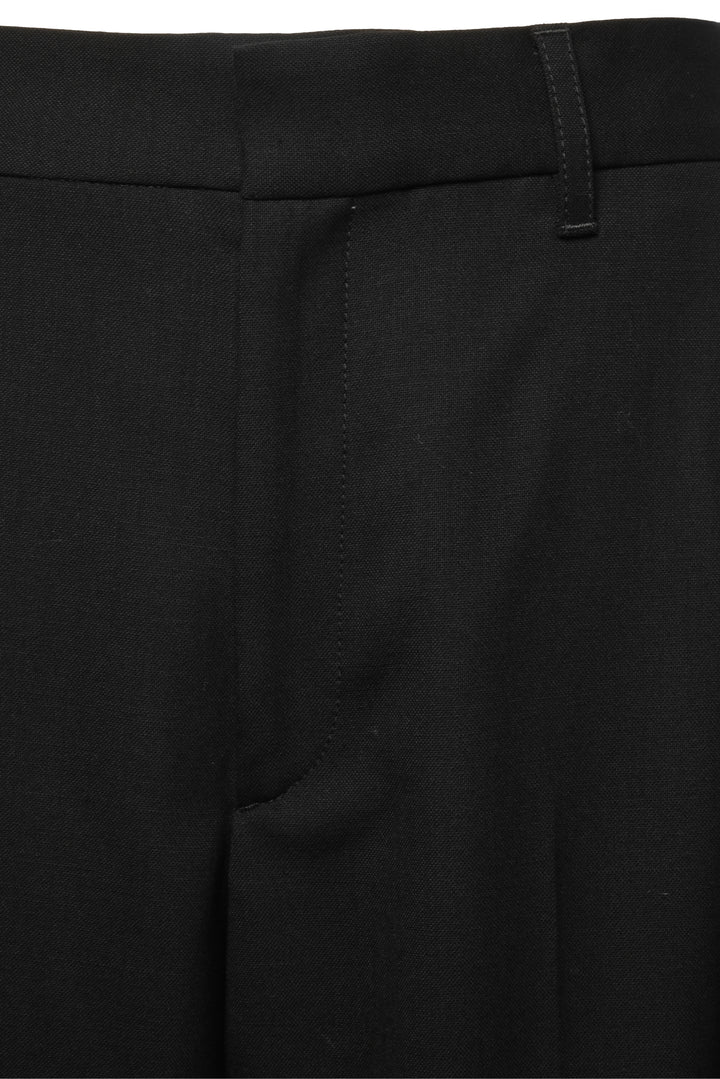 Maria McManus Size 8 Wool Basketweave High Waisted Trousers