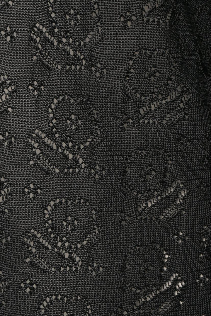 Bernadette Size M Floral Knit Blouse