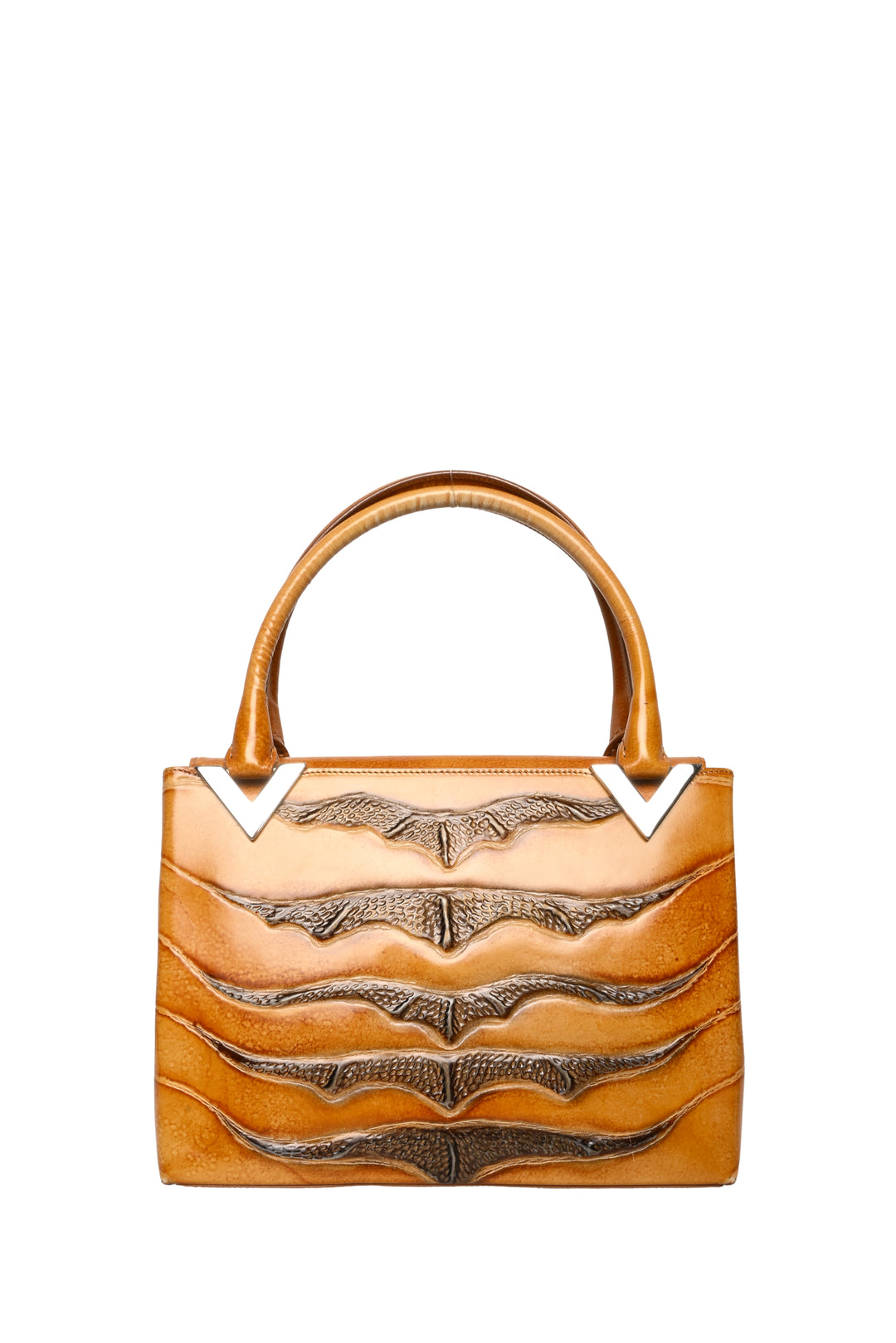 Valentino Couture Vintage VSling Roar Top Handle Shoulder Bag