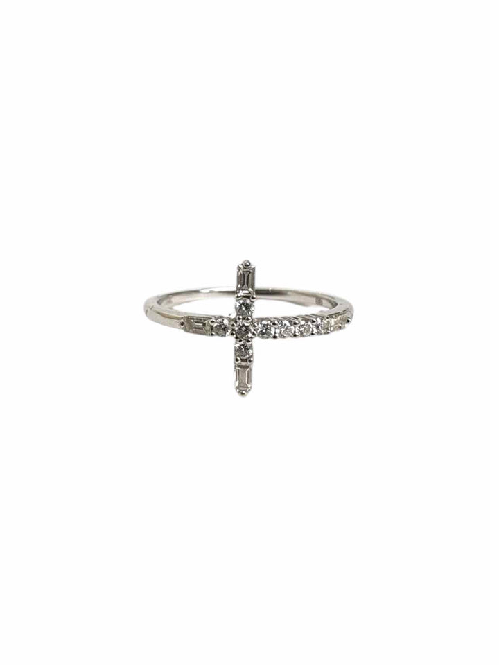 Effy Size 7 Diamond Cross  Ring