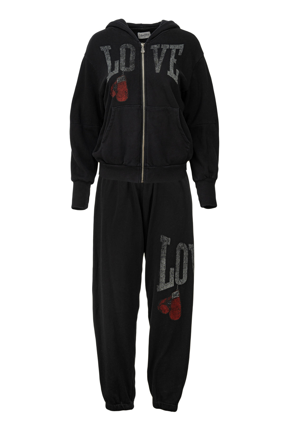 Lauren Moshi Size XS Vintage Boxing Love Hezly & Tanzy Sweatsuit