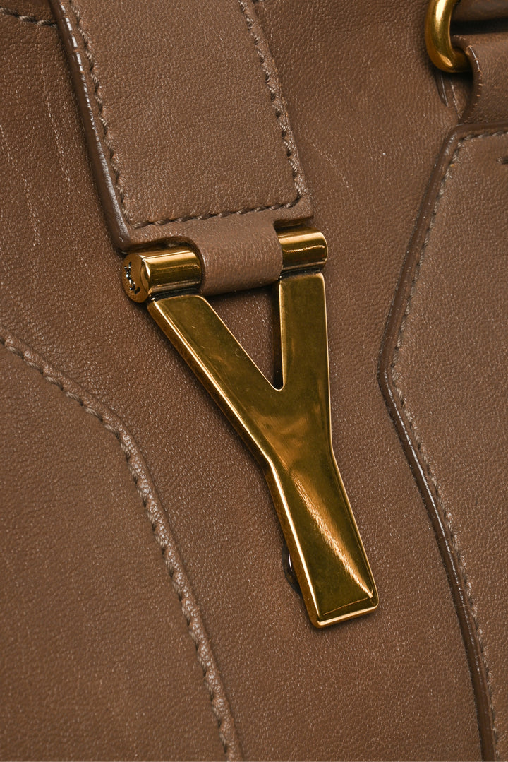 Saint Laurent Leather Cabas Chyc Tote