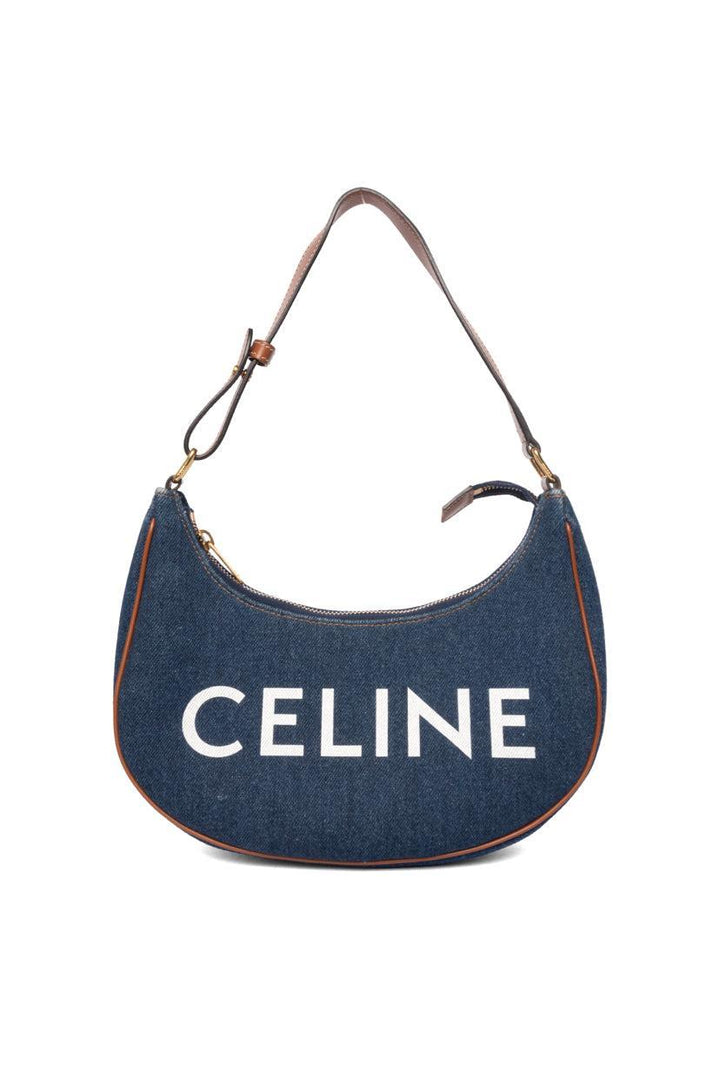 2021 Celine Denim Ava Shoulder Bag